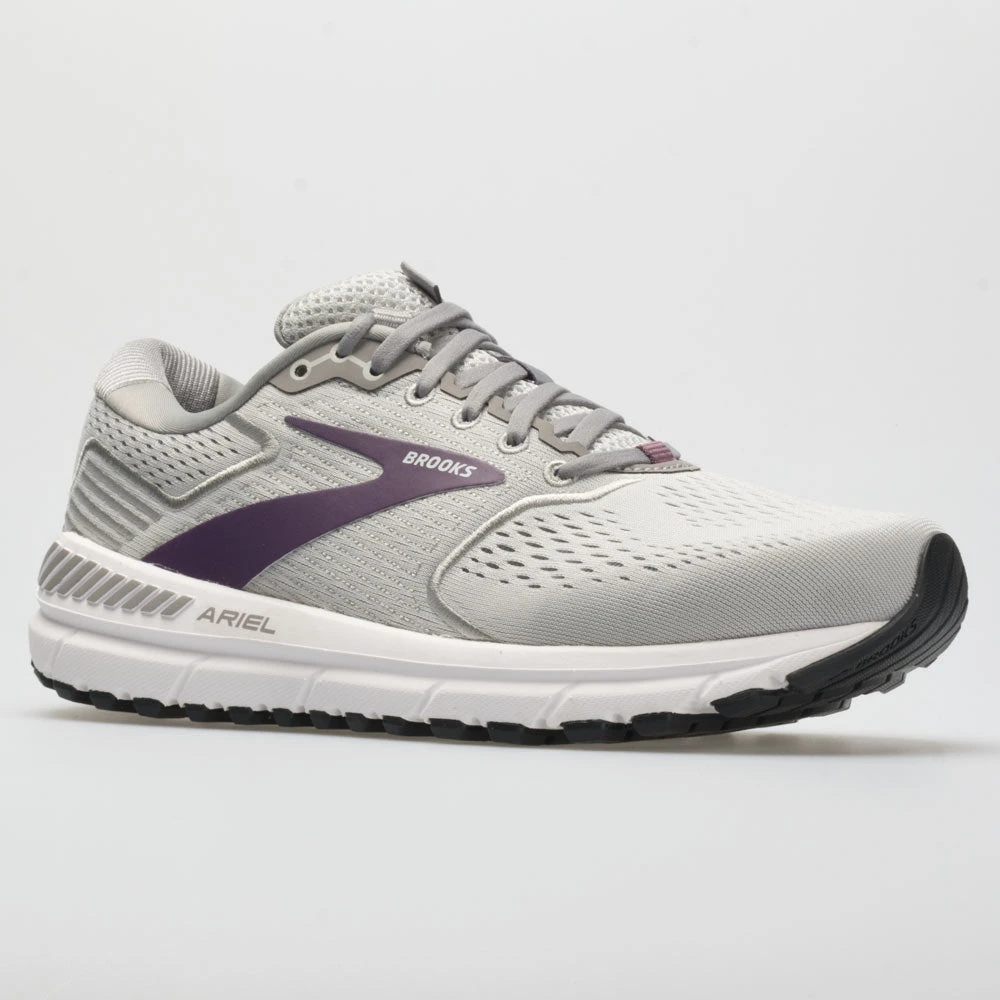 Brooks Ariel 2020 Women's Oyster/Alloy/Grape 5 Brooks Ariel 2020 Women's Oyster/Alloy/Grape - Image 5