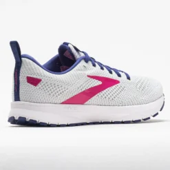 Brooks Revel 5 Women's White/Navy/Pink -BROOKS Shop 047265 6
