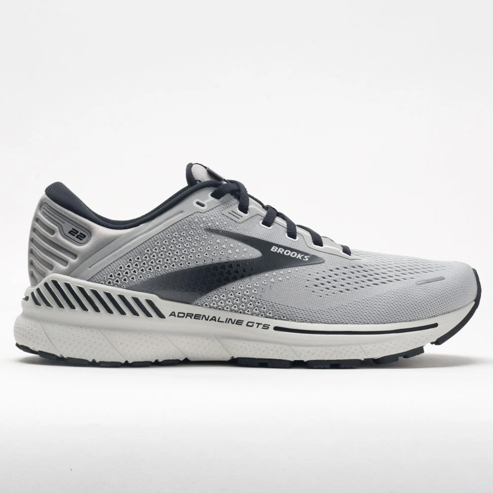 Brooks Adrenaline GTS 22 Men's Alloy/Gray/Black 1 Brooks Adrenaline GTS 22 Men's Alloy/Gray/Black