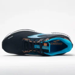 Brooks Adrenaline GTS 22 Men's Black/Blue/Orange -BROOKS Shop 047298 2