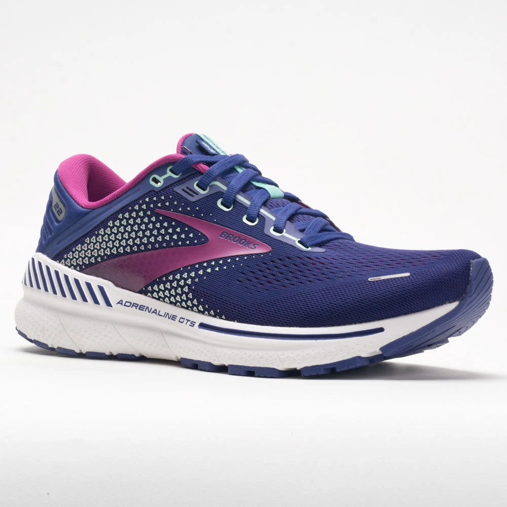 Brooks Adrenaline GTS 22 Women's Navy/Yucca/Pink 5 Brooks Adrenaline GTS 22 Women's Navy/Yucca/Pink - Image 5