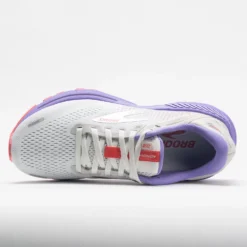 Brooks Adrenaline GTS 22 Women's White/Coral/Purple -BROOKS Shop 047303 2