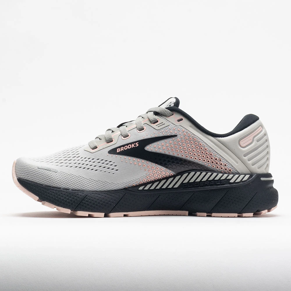 Brooks Adrenaline GTS 22 Women's Gray/Rose/Black 2 Brooks Adrenaline GTS 22 Women's Gray/Rose/Black - Image 2