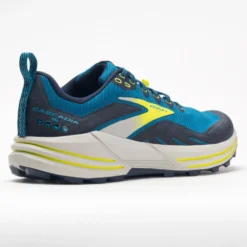 Brooks Cascadia 16 Men's Mykonos Blue/Peacoat/Lime -BROOKS Shop 047325 6