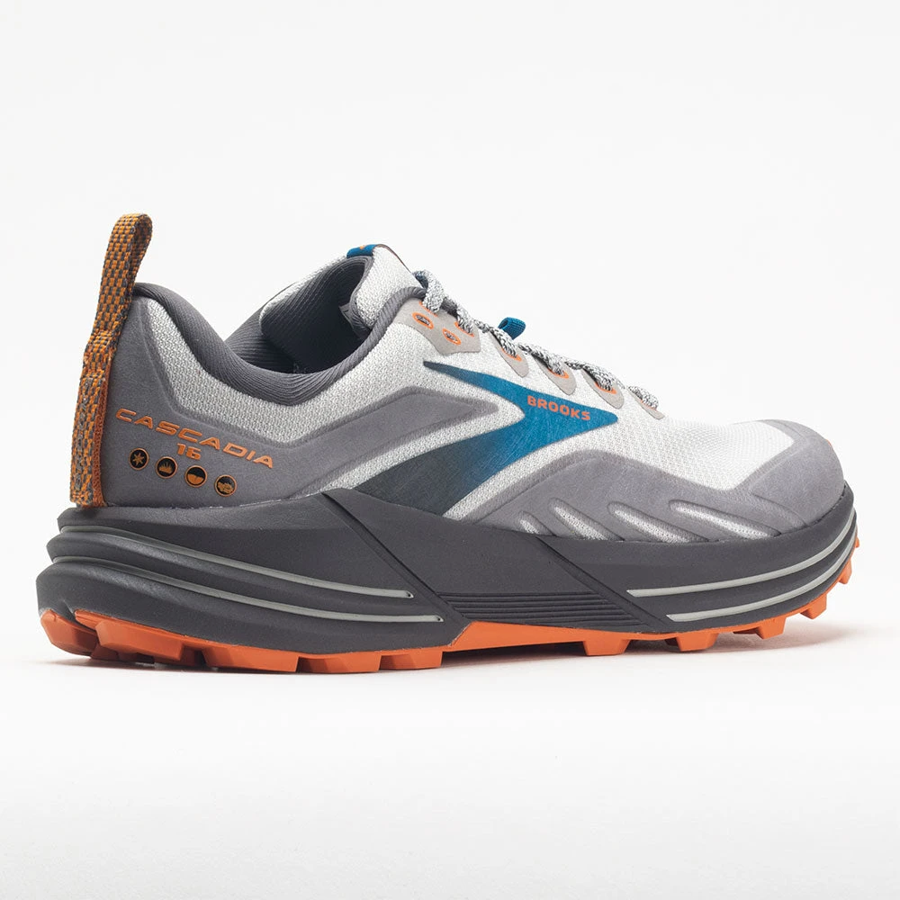 Brooks Cascadia 16 Men's Oyster Mushroom/Orange 6 Brooks Cascadia 16 Men's Oyster Mushroom/Orange - Image 6
