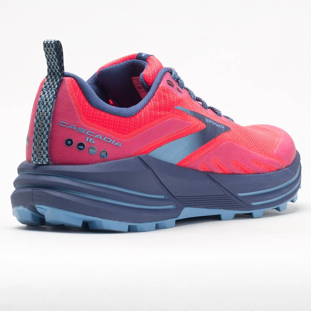 Brooks Cascadia 16 Women's Pink/Flambe/Cobalt 6 Brooks Cascadia 16 Women's Pink/Flambe/Cobalt - Image 6