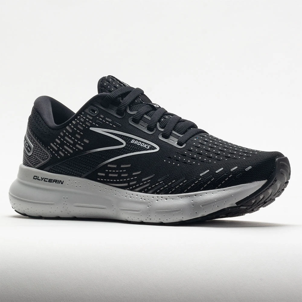 Brooks Glycerin 20 Women's Black/White/Alloy 6 Brooks Glycerin 20 Women's Black/White/Alloy - Image 6