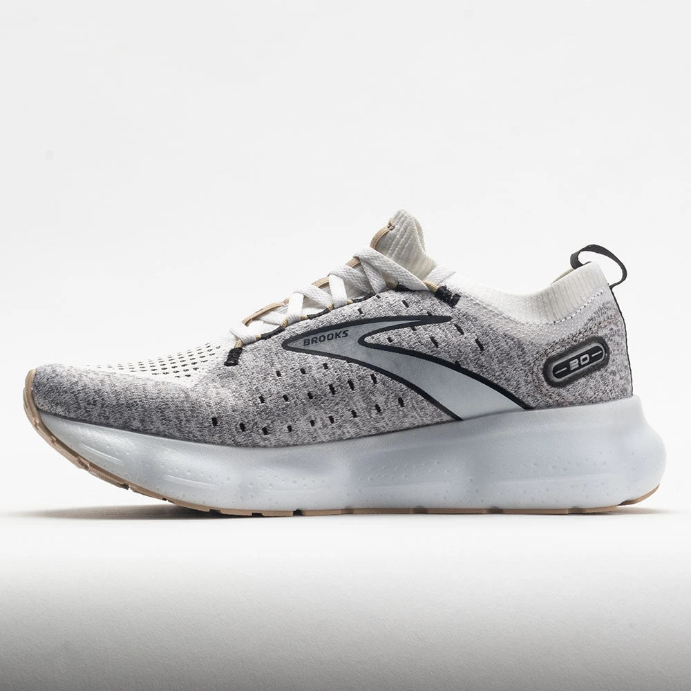 Brooks Glycerin StealthFit 20 Women's White/Black/Cream 2 Brooks Glycerin StealthFit 20 Women's White/Black/Cream - Image 2