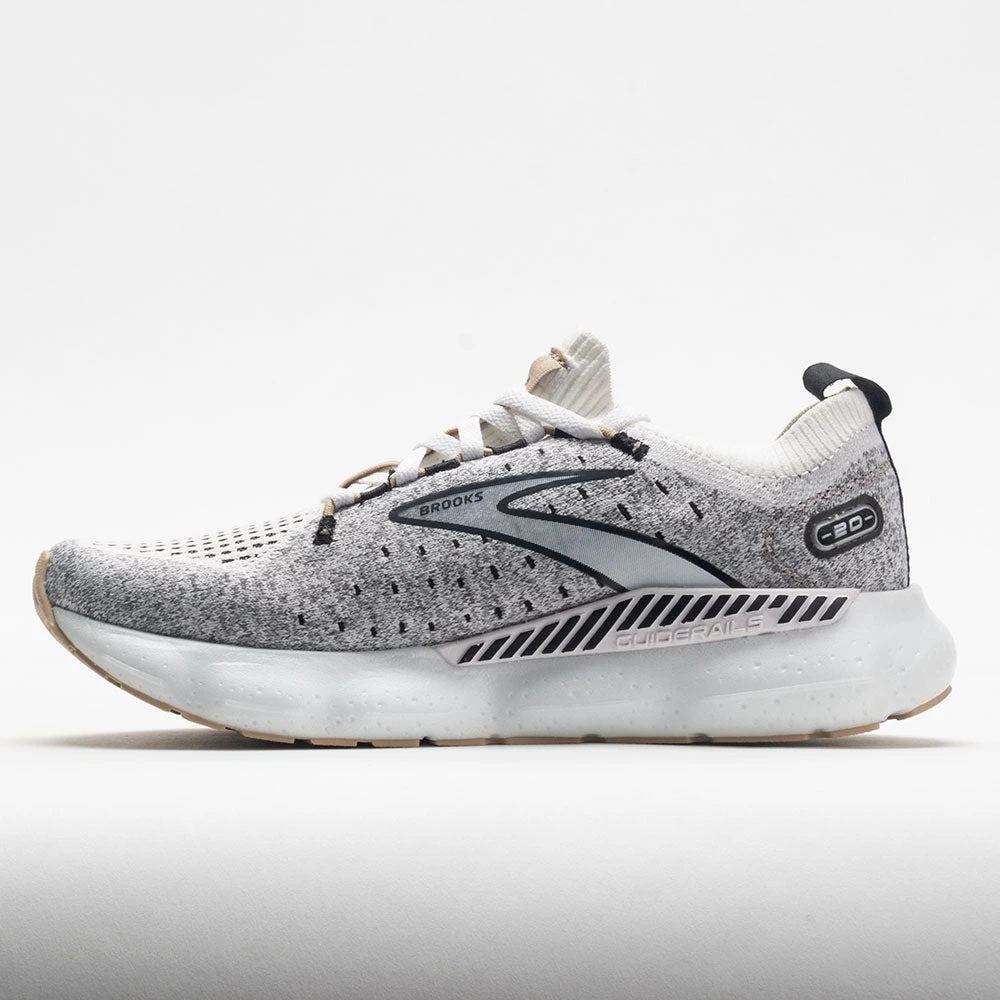 Brooks Glycerin StealthFit GTS 20 Women's White/Black/Cream 2 Brooks Glycerin StealthFit GTS 20 Women's White/Black/Cream - Image 2