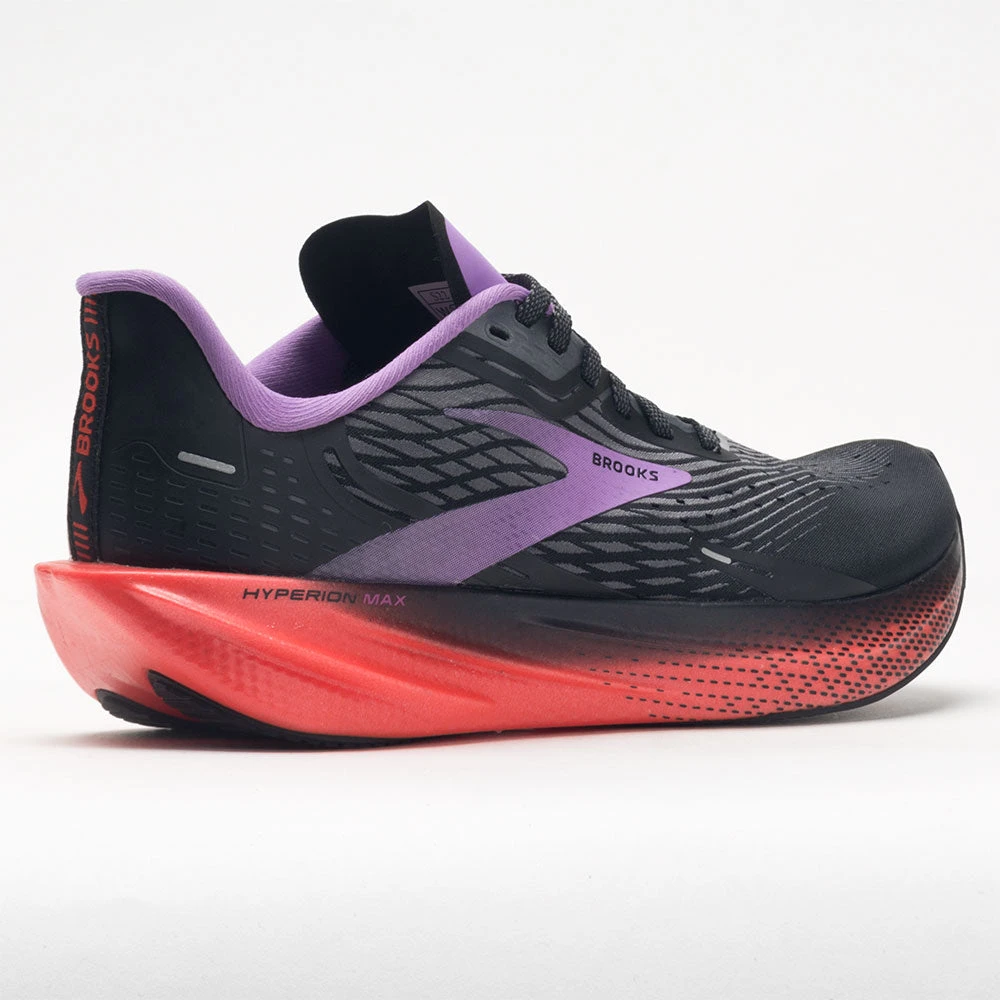 Brooks Hyperion Max Women's Black/Fiesta/Bellflower 6 Brooks Hyperion Max Women's Black/Fiesta/Bellflower - Image 6