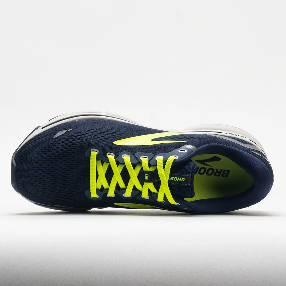 Brooks Ghost 15 Men's Peacoat/Nightlife/Grey 3 Brooks Ghost 15 Men's Peacoat/Nightlife/Grey - Image 3