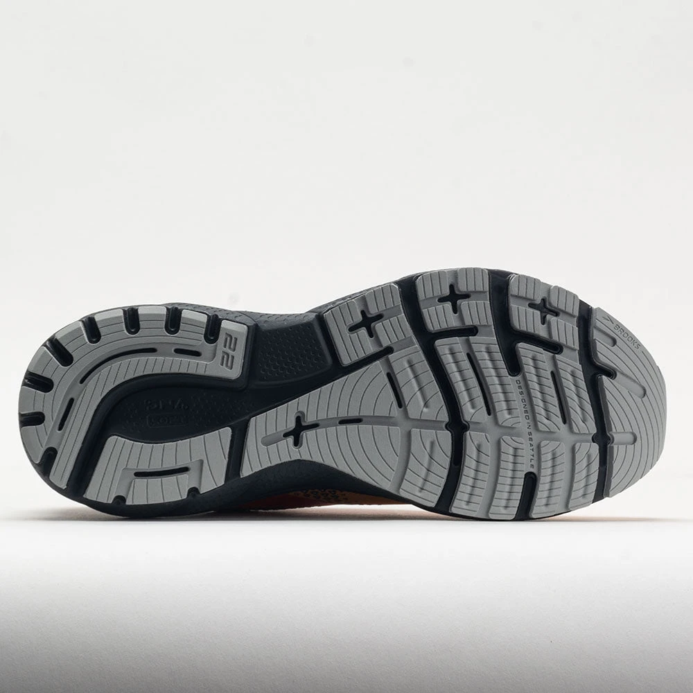 Brooks Adrenaline GTS 22 Men's Orange/Pearl/High Rise 4 Brooks Adrenaline GTS 22 Men's Orange/Pearl/High Rise - Image 4