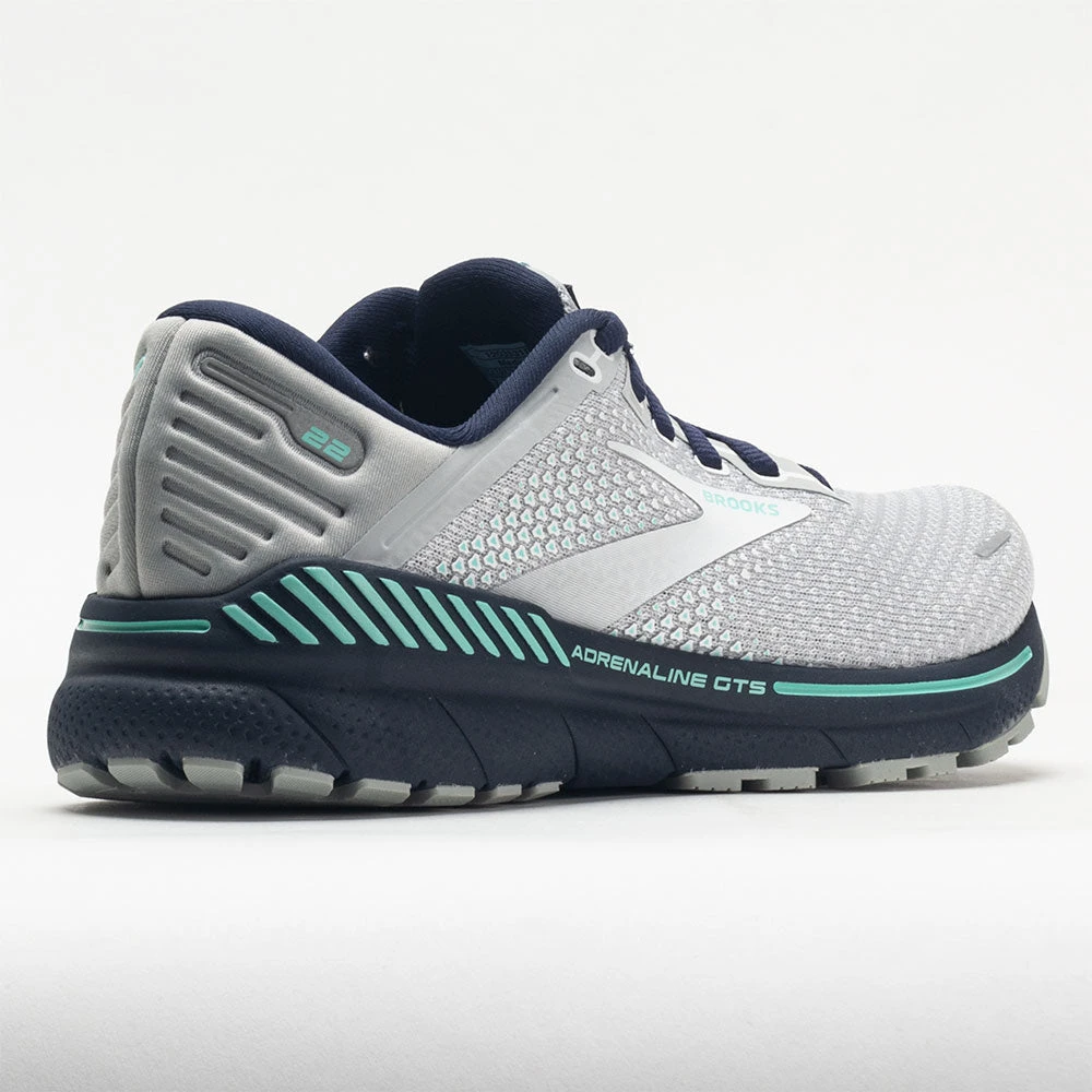 Brooks Adrenaline GTS 22 Women's Grey/Peacoat/Aruba 6 Brooks Adrenaline GTS 22 Women's Grey/Peacoat/Aruba - Image 6