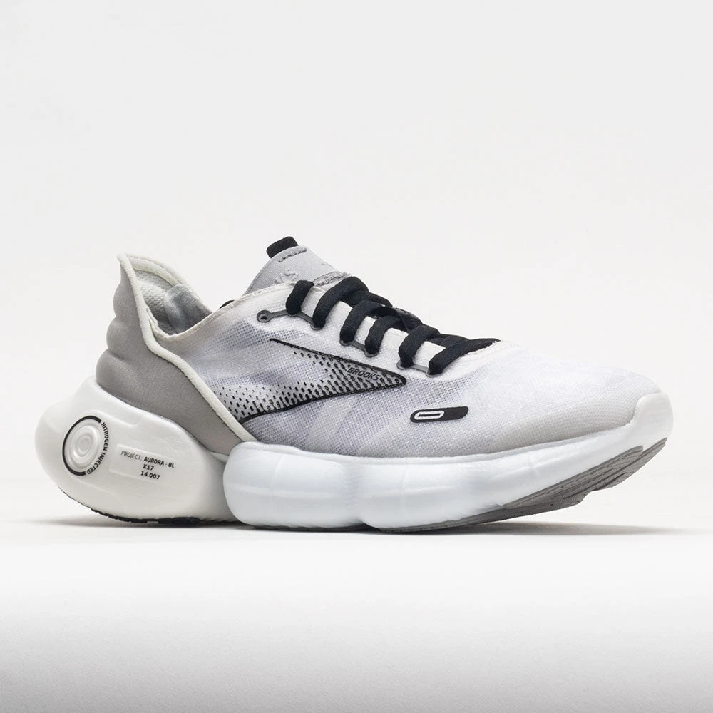 Brooks Aurora-BL Men's White/Alloy/Black 5 Brooks Aurora-BL Men's White/Alloy/Black - Image 5