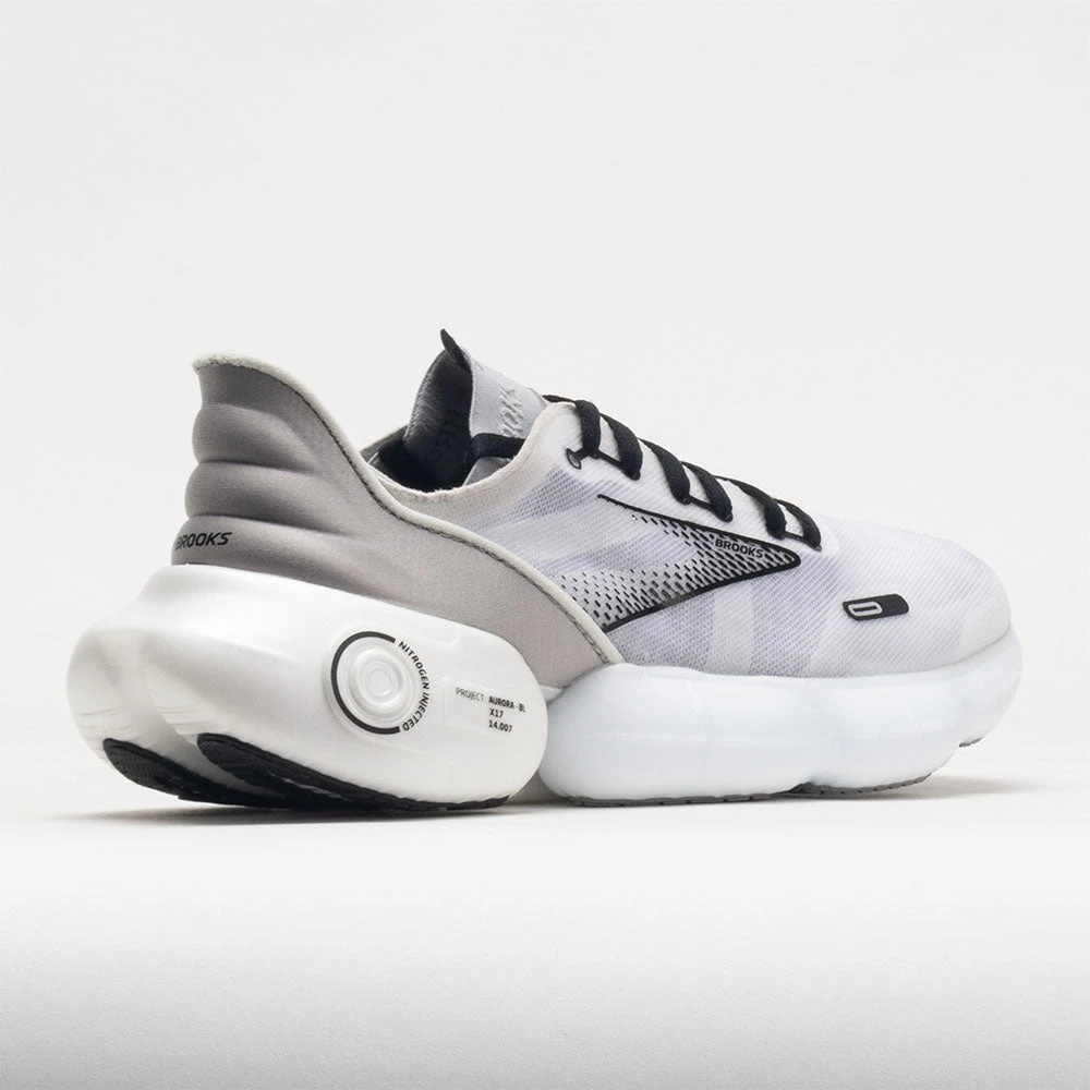 Brooks Aurora-BL Men's White/Alloy/Black 6 Brooks Aurora-BL Men's White/Alloy/Black - Image 6