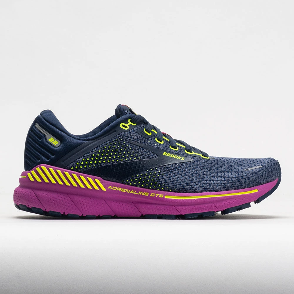 Brooks Adrenaline GTS 22 Women's Nightshadow/Viola/Nightlife 1 Brooks Adrenaline GTS 22 Women's Nightshadow/Viola/Nightlife