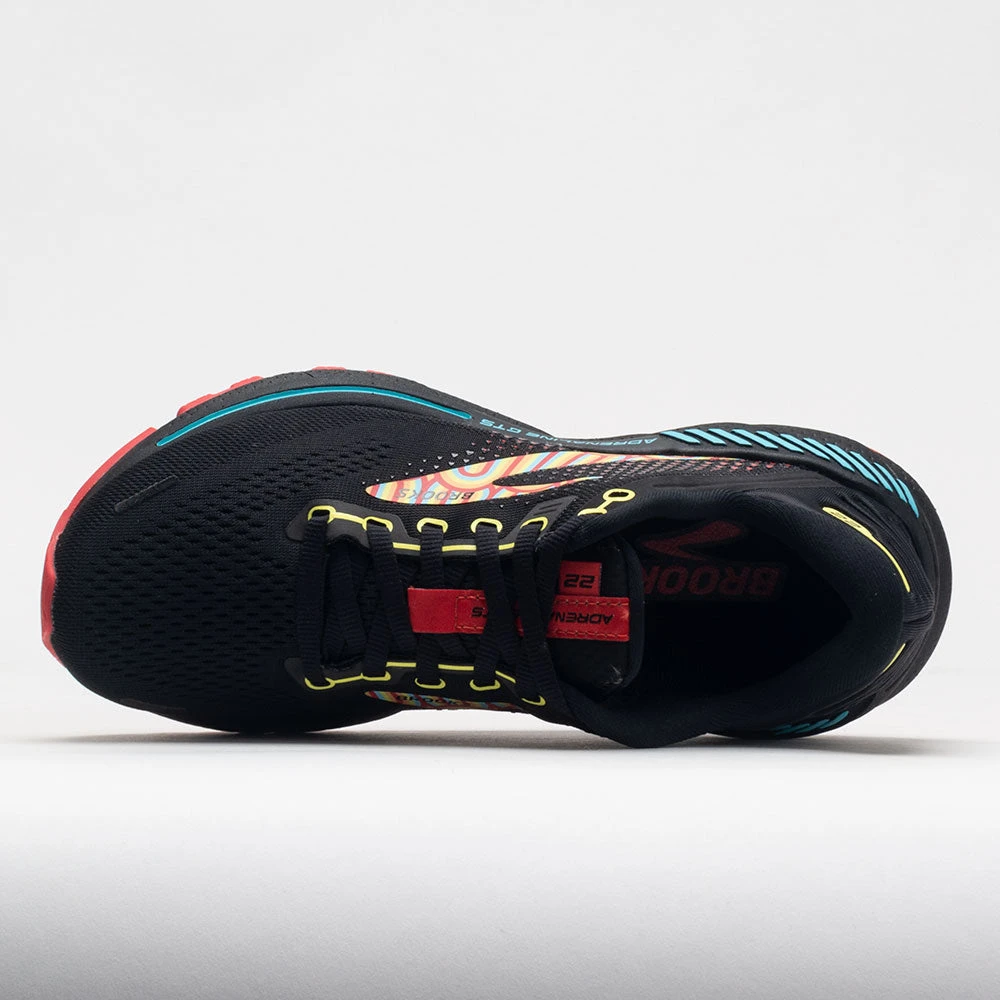 Brooks Adrenaline GTS 22 Men's Disco Black/Blue/Bittersweet 3 Brooks Adrenaline GTS 22 Men's Disco Black/Blue/Bittersweet - Image 3