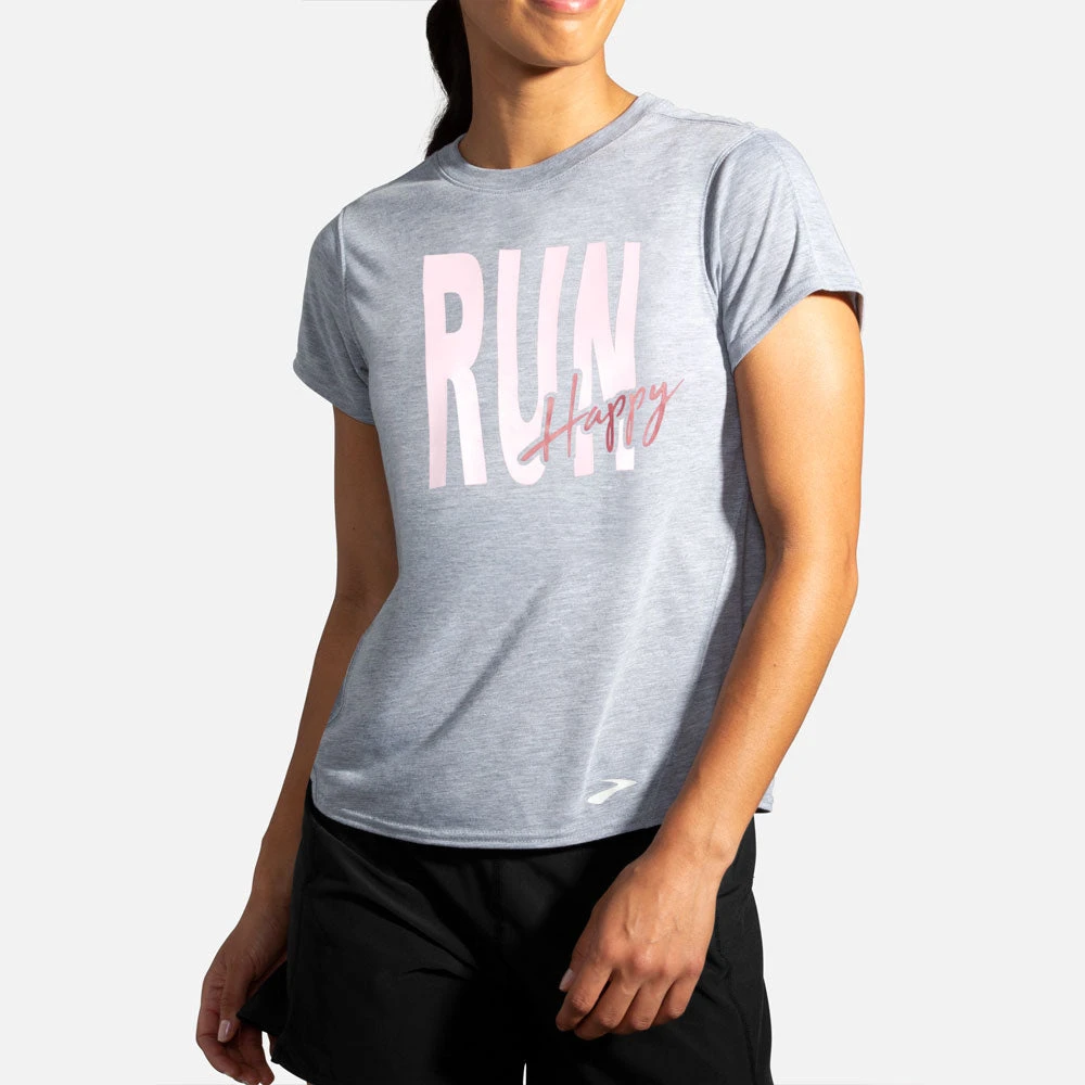 Brooks Distance Graphic Short Sleeve Women's (2020) 1 Brooks Distance Graphic Short Sleeve Women's (2020)
