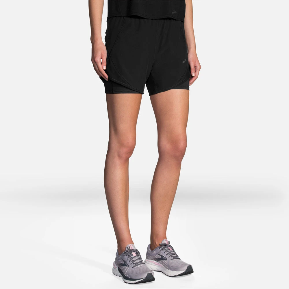 Brooks Chaser 5" 2-in-1 Shorts Women's 1 Brooks Chaser 5" 2-in-1 Shorts Women's