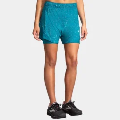 Brooks Chaser 5" 2-in-1 Shorts Women's 26 Brooks Chaser 5" 2-in-1 Shorts Women's -BROOKS Shop 056804 486 1