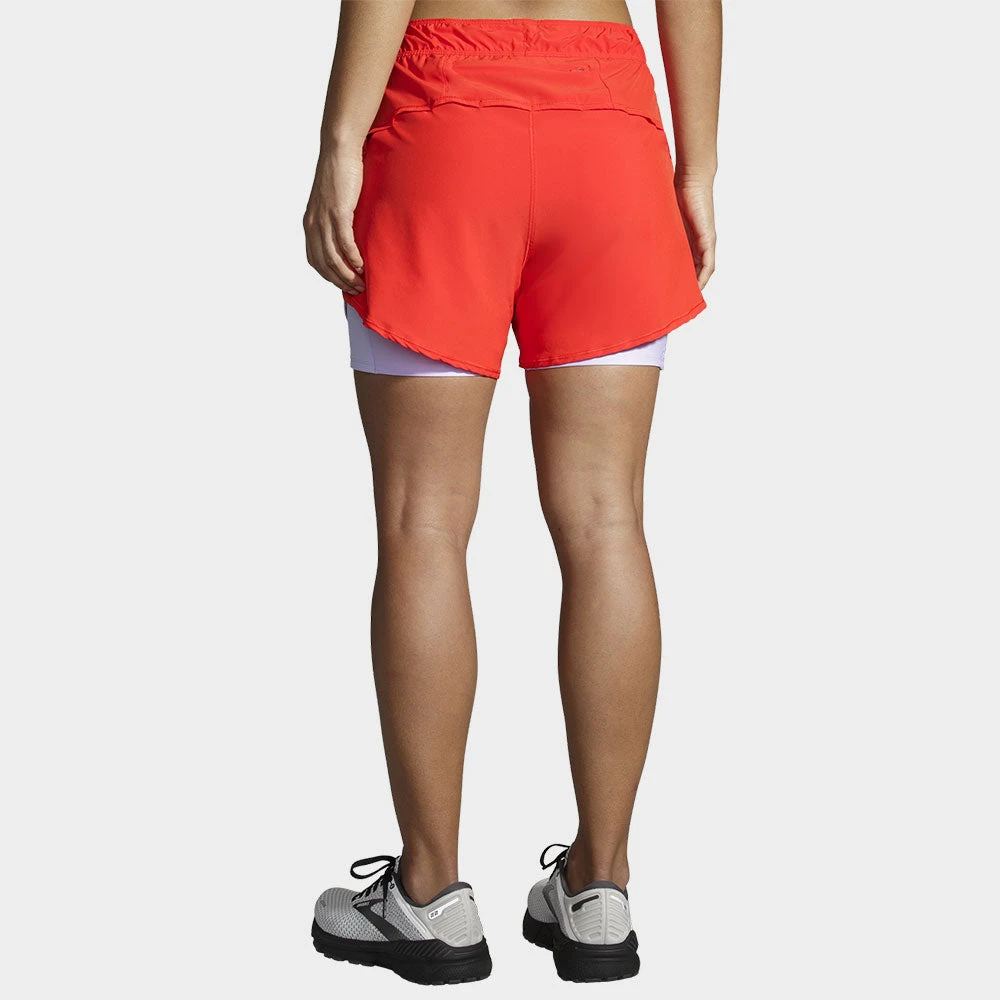 Brooks Chaser 5" 2-in-1 Shorts Women's 14 Brooks Chaser 5" 2-in-1 Shorts Women's - Image 14