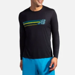 Brooks Distance Graphic Long Sleeve Men's -BROOKS Shop 056816 032 1