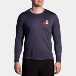 Brooks Distance Graphic Long Sleeve Men's -BROOKS Shop 056816 035 1