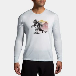 Brooks Distance Graphic Long Sleeve Men's -BROOKS Shop 056816 091 1