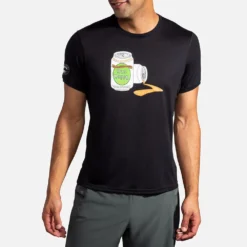 Brooks Distance Graphic Short Sleeve Men's 33 Brooks Distance Graphic Short Sleeve Men's -BROOKS Shop 056934 064 1