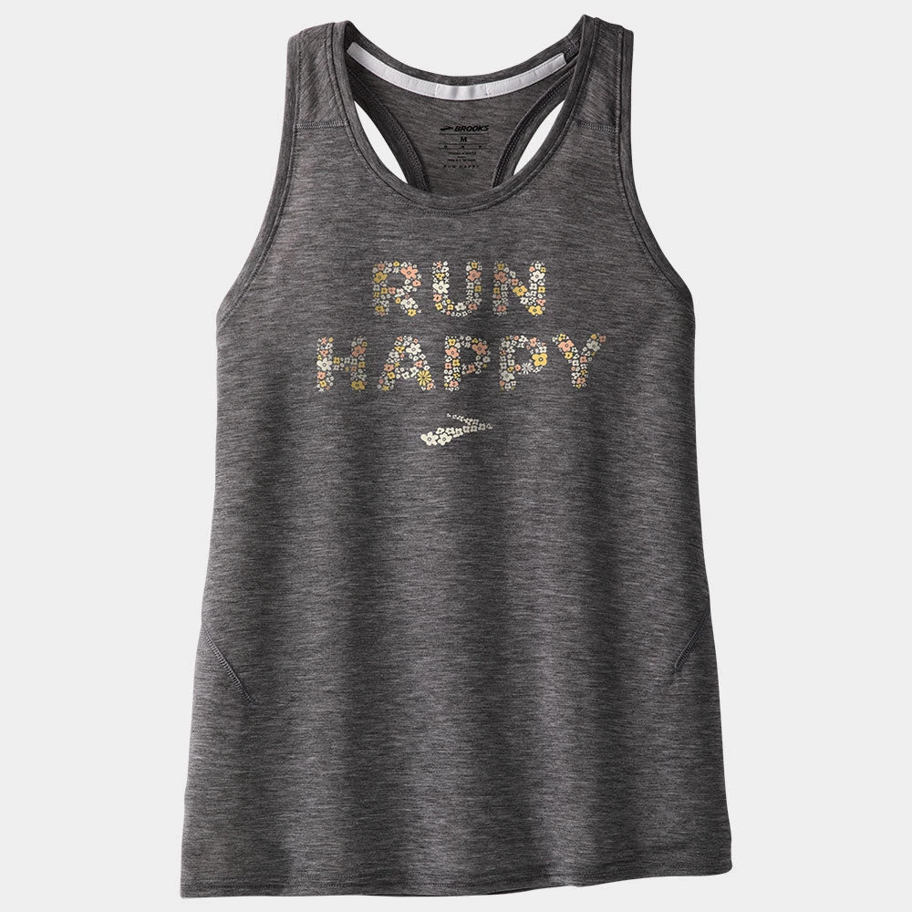 Brooks Distance Graphic Tank Spring 2022 Women's 3 Brooks Distance Graphic Tank Spring 2022 Women's - Image 3