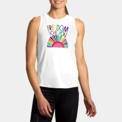 Brooks Distance Graphic Tank Spring 2022 Women's 24 Brooks Distance Graphic Tank Spring 2022 Women's -BROOKS Shop 057203 143 1