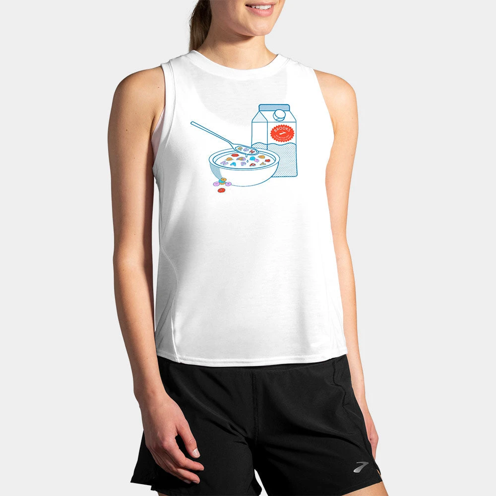 Brooks Distance Graphic Tank Spring 2022 Women's 1 Brooks Distance Graphic Tank Spring 2022 Women's