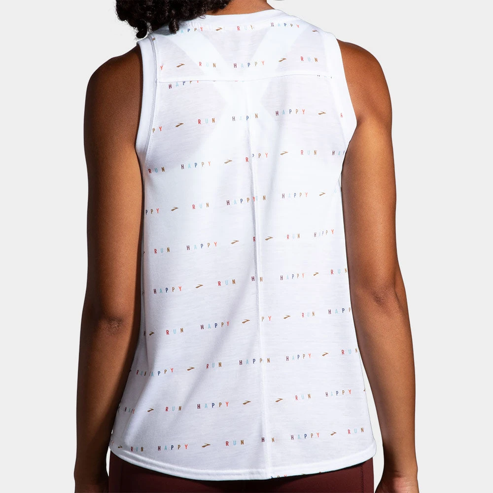 Brooks Distance Graphic Tank Spring 2022 Women's 8 Brooks Distance Graphic Tank Spring 2022 Women's - Image 8