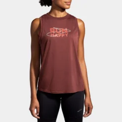 Brooks Distance Graphic Tank Spring 2022 Women's 31 Brooks Distance Graphic Tank Spring 2022 Women's -BROOKS Shop 057203 245 1