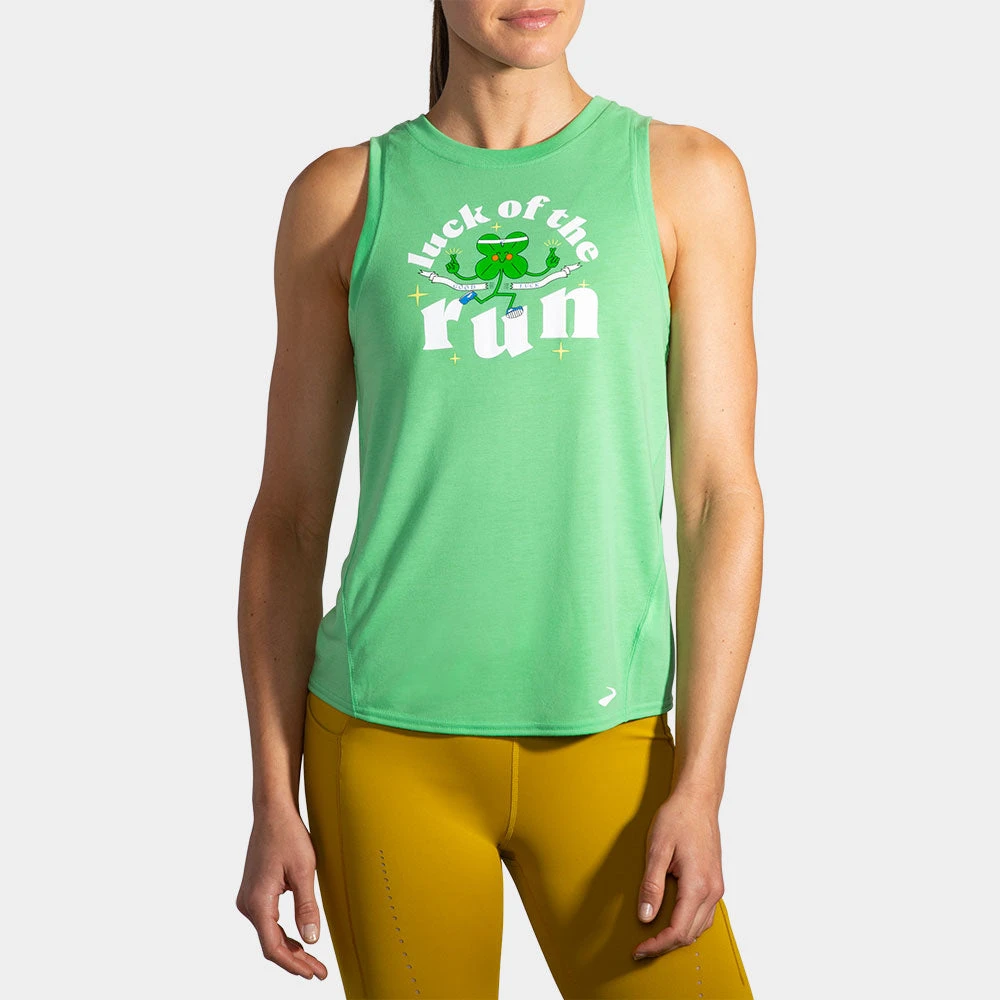 Brooks Distance Graphic Tank Spring 2022 Women's 18 Brooks Distance Graphic Tank Spring 2022 Women's - Image 18