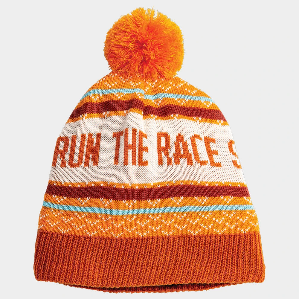 Brooks Heritage Pom Beanie 2 Brooks Heritage Pom Beanie - Image 2