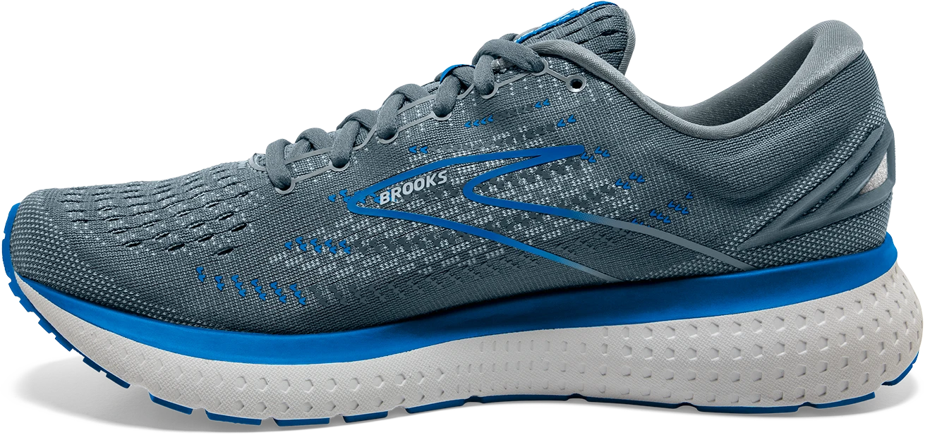BROOKS Men’s Glycerin 19 (095 - Quarry/Grey/Dark Blue) 2 BROOKS Men’s Glycerin 19 (095 - Quarry/Grey/Dark Blue) - Image 2