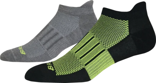 BROOKS Ghost Midweight 2-Pack (080 - Asphalt/Fluoro Lime) -BROOKS Shop 0F3068B0 0BD1 448C AE55 FF360997AC9E