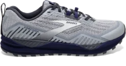 BROOKS Men's Cascadia 15 (034 - Ebony/silver/deep Cobalt)