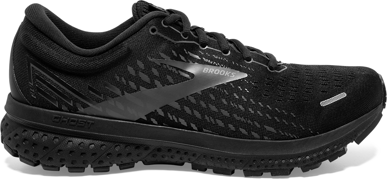 BROOKS Men's Ghost 13 (072 - Black/black) 2 BROOKS Men's Ghost 13 (072 - Black/black) - Image 2