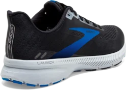 BROOKS Men's Launch 8 (018 - Black/Grey/Blue) -BROOKS Shop 110358 018 H Launch 8