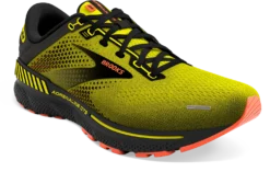 BROOKS Men’s Adrenaline GTS 22 (736 - Nightlife/Black/Flame) -BROOKS Shop 110366 736 A Adrenaline GTS 22