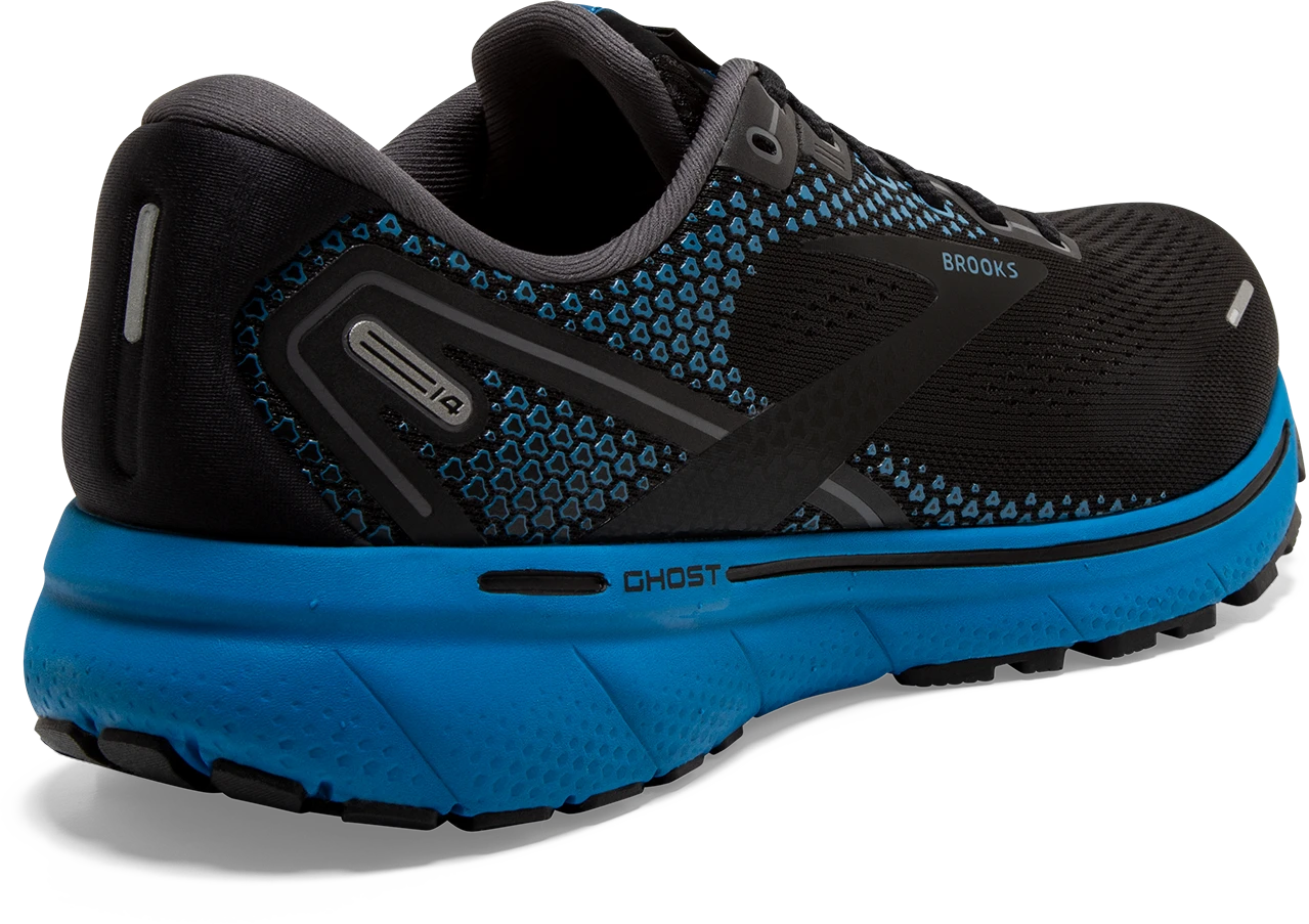 BROOKS Men's Ghost 14 (056 - Black/Blackened Pearl/Blue) 4 BROOKS Men's Ghost 14 (056 - Black/Blackened Pearl/Blue) - Image 4