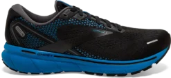 BROOKS Men's Ghost 14 (056 - Black/Blackened Pearl/Blue)
