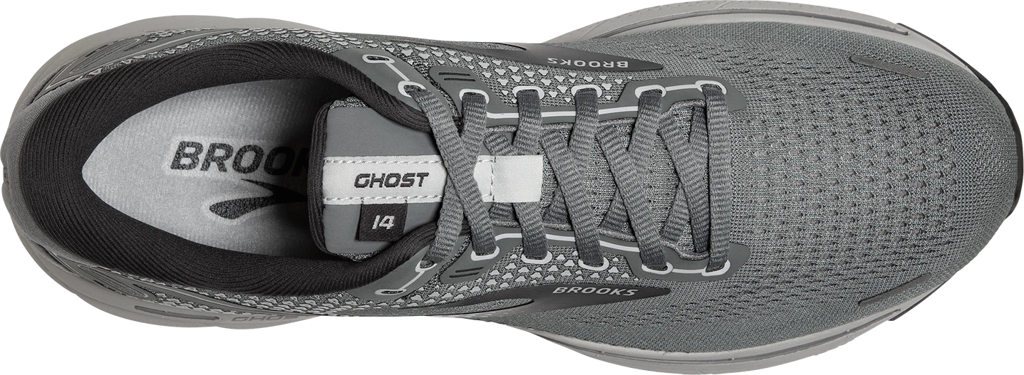 BROOKS Men's Ghost 14 (067 - Grey/Alloy/Oyster) 5 BROOKS Men's Ghost 14 (067 - Grey/Alloy/Oyster) - Image 5