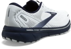 BROOKS Men's Ghost 14 (190 - White/Grey/Navy) -BROOKS Shop 110369 190 H Ghost 14