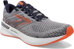 BROOKS Men's Levitate 5 GTS (034 - Grey/Peacoat/Flame) -BROOKS Shop 110371 034 A Levitate GTS 5