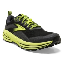 BROOKS Men's Cascadia 16 WIDE (029 - Black/Ebony/Nightlife) -BROOKS Shop 110376 029 a cascadia 16 mens trail running shoe