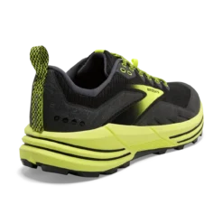 BROOKS Men's Cascadia 16 WIDE (029 - Black/Ebony/Nightlife) -BROOKS Shop 110376 029 h cascadia 16 mens trail running shoe