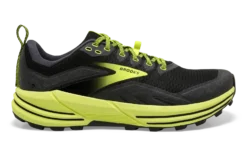BROOKS Men's Cascadia 16 WIDE (029 - Black/Ebony/Nightlife)